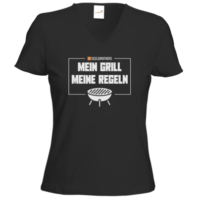 Motiv: T-Shirt Damen V-Neck Classic - bestimme auf Wunsch Details wie Produkt, Grösse, Farbe und Position selbst ! Motiv: T-Shirt Damen V-Neck Classic