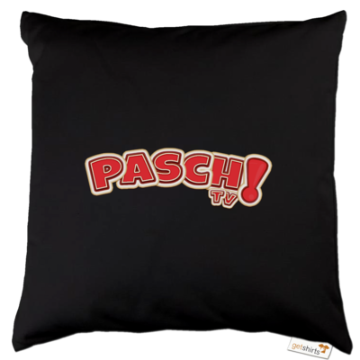 Motiv: Kissen Baumwolle - Pasch-TV - bestimme auf Wunsch Details wie Produkt, Grösse, Farbe und Position selbst ! Motiv: Kissen Baumwolle - Pasch-TV