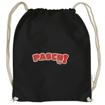Motiv: Cotton Gymsac - Pasch-TV - bestimme auf Wunsch Details wie Produkt, Grösse, Farbe und Position selbst ! Motiv: Cotton Gymsac - Pasch-TV