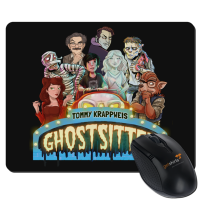 Motiv: Mousepad Textil - Ghostsitter - bestimme auf Wunsch Details wie Produkt, Grösse, Farbe und Position selbst ! Motiv: Mousepad Textil - Ghostsitter