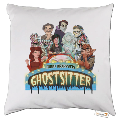 Motiv: Kissen - Ghostsitter - bestimme auf Wunsch Details wie Produkt, Grösse, Farbe und Position selbst ! Motiv: Kissen - Ghostsitter