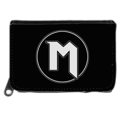 Motiv: Geldboerse - M Logo - bestimme auf Wunsch Details wie Produkt, Grösse, Farbe und Position selbst ! Motiv: Geldboerse - M Logo