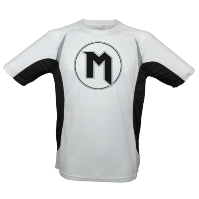 Motiv: Laufshirt Running T - M Logo - bestimme auf Wunsch Details wie Produkt, Grösse, Farbe und Position selbst ! Motiv: Laufshirt Running T - M Logo