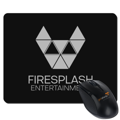 Motiv: Mousepad Textil - Logo with Name - bestimme auf Wunsch Details wie Produkt, Grösse, Farbe und Position selbst ! Motiv: Mousepad Textil - Logo with Name