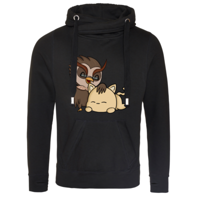 Motiv: Cross Neck Hoodie - Pat Pat - bestimme auf Wunsch Details wie Produkt, Grösse, Farbe und Position selbst ! Motiv: Cross Neck Hoodie - Pat Pat