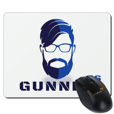 Motiv: Mousepad Textil - GUNNER76 Kopf - bestimme auf Wunsch Details wie Produkt, Grösse, Farbe und Position selbst ! Motiv: Mousepad Textil - GUNNER76 Kopf