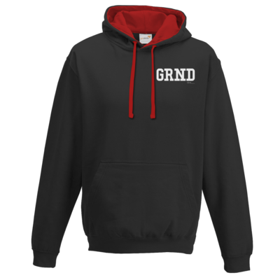 Motiv: Two-Tone Hoodie - GRND - bestimme auf Wunsch Details wie Produkt, Grösse, Farbe und Position selbst ! Motiv: Two-Tone Hoodie - GRND
