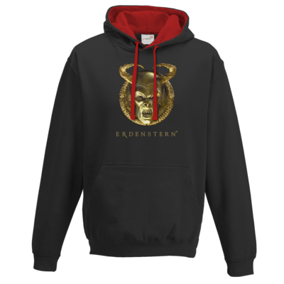 Motiv: Two-Tone Hoodie - Erdenstern Into The Dark - bestimme auf Wunsch Details wie Produkt, Grösse, Farbe und Position selbst ! Motiv: Two-Tone Hoodie - Erdenstern Into The Dark