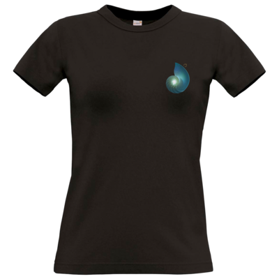 Motiv: T-Shirt Damen Premium FAIR WEAR - Erdenstern Aqua - bestimme auf Wunsch Details wie Produkt, Grösse, Farbe und Position selbst ! Motiv: T-Shirt Damen Premium FAIR WEAR - Erdenstern Aqua