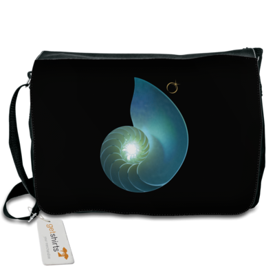 Motiv: Schultertasche - Erdenstern Aqua - bestimme auf Wunsch Details wie Produkt, Grösse, Farbe und Position selbst ! Motiv: Schultertasche - Erdenstern Aqua