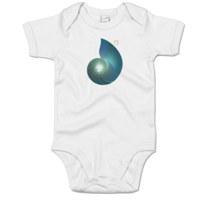 Motiv: Baby Body Organic - Erdenstern Aqua - bestimme auf Wunsch Details wie Produkt, Grösse, Farbe und Position selbst ! Motiv: Baby Body Organic - Erdenstern Aqua