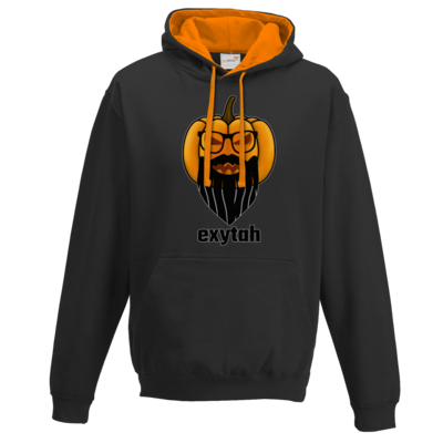 Motiv: Two-Tone Hoodie - halloween2020 - bestimme auf Wunsch Details wie Produkt, Grösse, Farbe und Position selbst ! Motiv: Two-Tone Hoodie - halloween2020