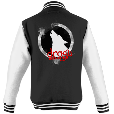 Motiv: College Jacke - DraguGaming Logo - bestimme auf Wunsch Details wie Produkt, Grösse, Farbe und Position selbst ! Motiv: College Jacke - DraguGaming Logo