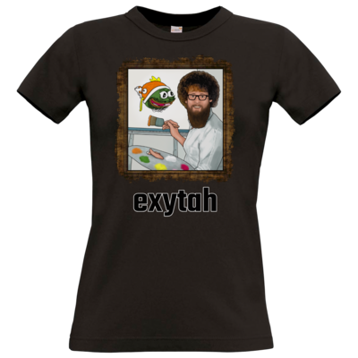 Motiv: T-Shirt Damen Premium FAIR WEAR - exyross_exytah - bestimme auf Wunsch Details wie Produkt, Grösse, Farbe und Position selbst ! Motiv: T-Shirt Damen Premium FAIR WEAR - exyross_exytah