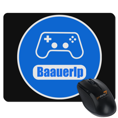 Motiv: Mousepad Textil - BaauerLP_Logo - bestimme auf Wunsch Details wie Produkt, Grösse, Farbe und Position selbst ! Motiv: Mousepad Textil - BaauerLP_Logo