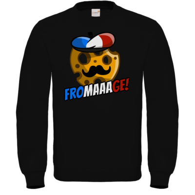 Motiv: Sweatshirt FAIR WEAR - Fromaaage - bestimme auf Wunsch Details wie Produkt, Grösse, Farbe und Position selbst ! Motiv: Sweatshirt FAIR WEAR - Fromaaage