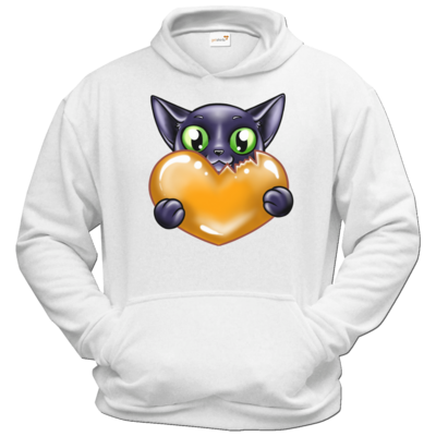 Motiv: Hoodie Classic - Nero Heart - bestimme auf Wunsch Details wie Produkt, Grösse, Farbe und Position selbst ! Motiv: Hoodie Classic - Nero Heart