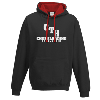 Motiv: Two-Tone Hoodie - Cheers 1 - bestimme auf Wunsch Details wie Produkt, Grösse, Farbe und Position selbst ! Motiv: Two-Tone Hoodie - Cheers 1