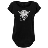 Motiv: Ladies Long Slub Tee - Rattus - bestimme auf Wunsch Details wie Produkt, Grösse, Farbe und Position selbst ! Motiv: Ladies Long Slub Tee - Rattus