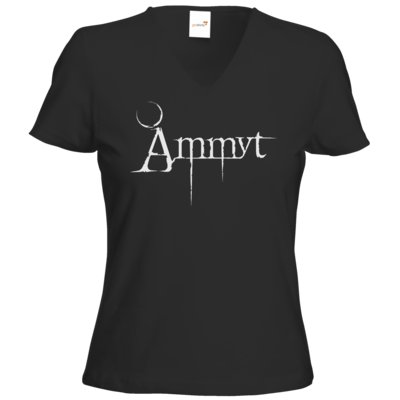 Motiv: T-Shirts Damen V-Neck FAIR WEAR - Ammyt - Logo 