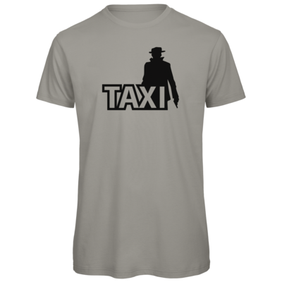 Motiv: Organic T-Shirt - Das Taxi - bestimme auf Wunsch Details wie Produkt, Grösse, Farbe und Position selbst ! Motiv: Organic T-Shirt - Das Taxi