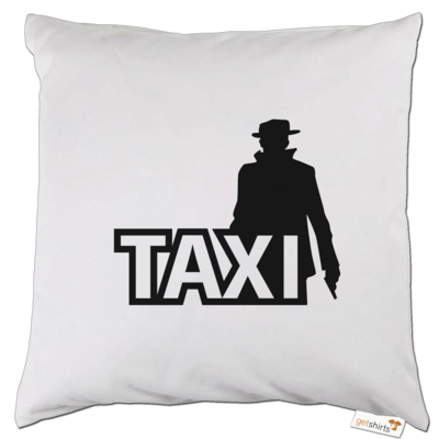 Motiv: Kissen - Das Taxi - bestimme auf Wunsch Details wie Produkt, Grösse, Farbe und Position selbst ! Motiv: Kissen - Das Taxi