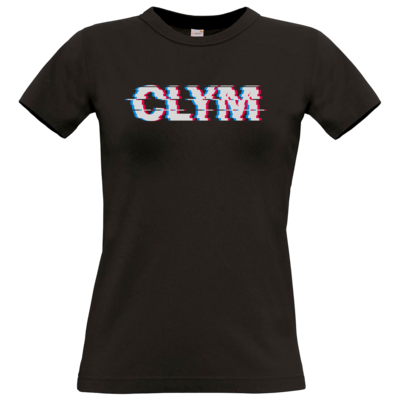 Motiv: T-Shirt Damen Premium FAIR WEAR - Clym Glitch - bestimme auf Wunsch Details wie Produkt, Grösse, Farbe und Position selbst ! Motiv: T-Shirt Damen Premium FAIR WEAR - Clym Glitch