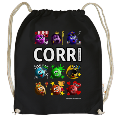 Motiv: Cotton Gymsac - Corri_NEW_MOT - bestimme auf Wunsch Details wie Produkt, Grösse, Farbe und Position selbst ! Motiv: Cotton Gymsac - Corri_NEW_MOT