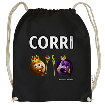 Motiv: Cotton Gymsac - Corri_KQ - bestimme auf Wunsch Details wie Produkt, Grösse, Farbe und Position selbst ! Motiv: Cotton Gymsac - Corri_KQ