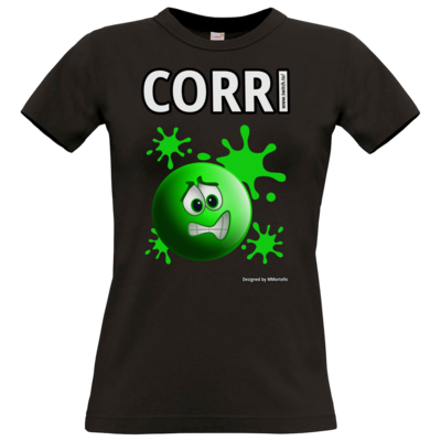 Motiv: T-Shirt Damen Premium FAIR WEAR - Corri_SPLASH - bestimme auf Wunsch Details wie Produkt, Grösse, Farbe und Position selbst ! Motiv: T-Shirt Damen Premium FAIR WEAR - Corri_SPLASH