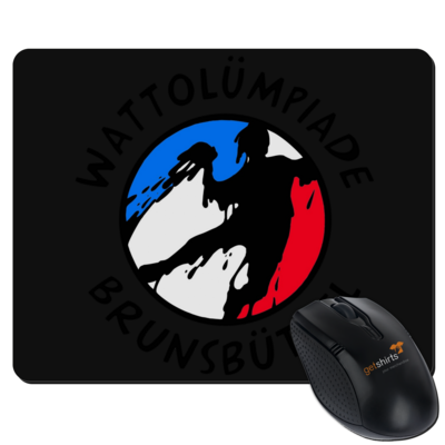 Motiv: Mousepad Textil - Wattolümpiade - bestimme auf Wunsch Details wie Produkt, Grösse, Farbe und Position selbst ! Motiv: Mousepad Textil - Wattolümpiade