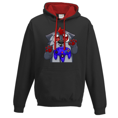Motiv: Two-Tone Hoodie - LuriPlay - bestimme auf Wunsch Details wie Produkt, Grösse, Farbe und Position selbst ! Motiv: Two-Tone Hoodie - LuriPlay