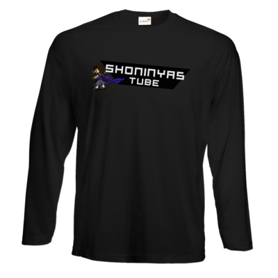 Motiv: Exact 190 Longsleeve FAIR WEAR - ShoninyasTube Banner (uebersaettigt) - bestimme auf Wunsch Details wie Produkt, Grösse, Farbe und Position selbst ! Motiv: Exact 190 Longsleeve FAIR WEAR - ShoninyasTube Banner (uebersaettigt)