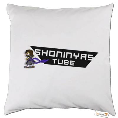 Motiv: Kissen - ShoninyasTube Banner (uebersaettigt) - bestimme auf Wunsch Details wie Produkt, Grösse, Farbe und Position selbst ! Motiv: Kissen - ShoninyasTube Banner (uebersaettigt)