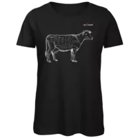 Motiv: Organic Lady T-Shirt - SizzleBrothers - Grillen - Meatmap - bestimme auf Wunsch Details wie Produkt, Grösse, Farbe und Position selbst ! Motiv: Organic Lady T-Shirt - SizzleBrothers - Grillen - Meatmap
