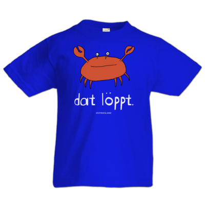 Motiv: Kids T-Shirt Premium FAIR WEAR - dat löppt. orange - bestimme auf Wunsch Details wie Produkt, Grösse, Farbe und Position selbst ! Motiv: Kids T-Shirt Premium FAIR WEAR - dat löppt. orange