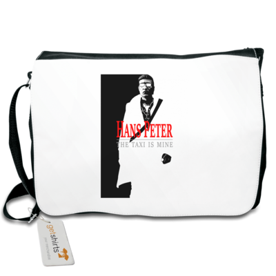 Motiv: Schultertasche - TaxiDon - bestimme auf Wunsch Details wie Produkt, Grösse, Farbe und Position selbst ! Motiv: Schultertasche - TaxiDon