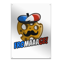 Motiv: Metallschild - Fromaaage - bestimme auf Wunsch Details wie Produkt, Grösse, Farbe und Position selbst ! Motiv: Metallschild - Fromaaage