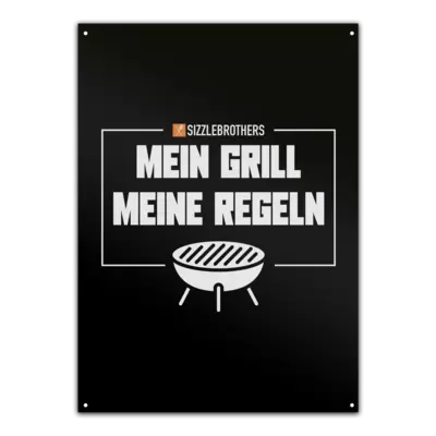 Motiv: Metallschild - bestimme auf Wunsch Details wie Produkt, Grösse, Farbe und Position selbst ! Motiv: Metallschild