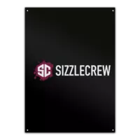Motiv: Metallschild - SizzleCrew - bestimme auf Wunsch Details wie Produkt, Grösse, Farbe und Position selbst ! Motiv: Metallschild - SizzleCrew