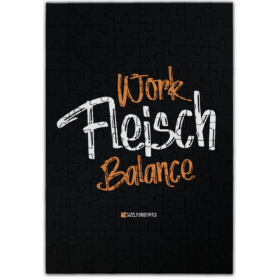 Motiv: Puzzle - Fleisch Balance - bestimme auf Wunsch Details wie Produkt, Grösse, Farbe und Position selbst ! Motiv: Puzzle - Fleisch Balance