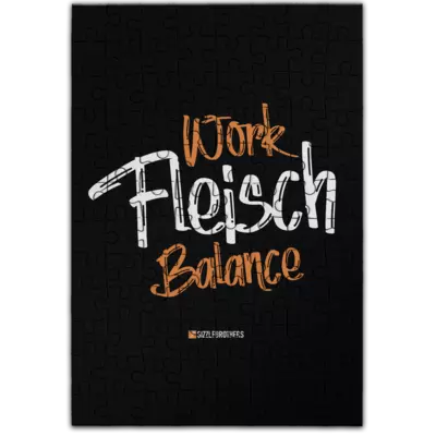 Motiv: Puzzle - Fleisch Balance - bestimme auf Wunsch Details wie Produkt, Grösse, Farbe und Position selbst ! Motiv: Puzzle - Fleisch Balance