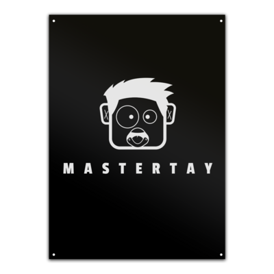 Motiv: Metallschild - Mastertay - bestimme auf Wunsch Details wie Produkt, Grösse, Farbe und Position selbst ! Motiv: Metallschild - Mastertay