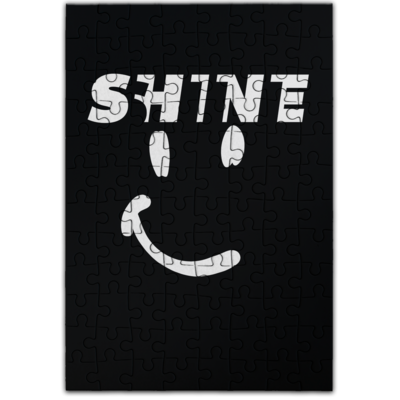Motiv: Puzzle - Shine smile - bestimme auf Wunsch Details wie Produkt, Grösse, Farbe und Position selbst ! Motiv: Puzzle - Shine smile