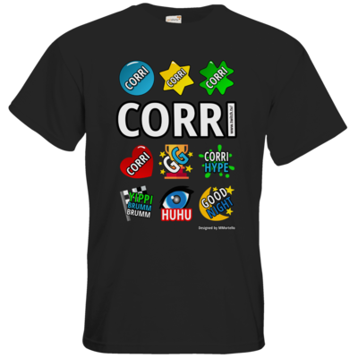 Motiv: T-Shirt Premium FAIR WEAR - Corri_OLD_MOT - bestimme auf Wunsch Details wie Produkt, Grösse, Farbe und Position selbst ! Motiv: T-Shirt Premium FAIR WEAR - Corri_OLD_MOT