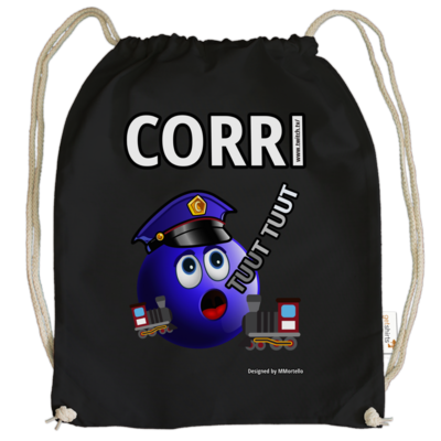 Motiv: Cotton Gymsac - Corri_TUUT - bestimme auf Wunsch Details wie Produkt, Grösse, Farbe und Position selbst ! Motiv: Cotton Gymsac - Corri_TUUT