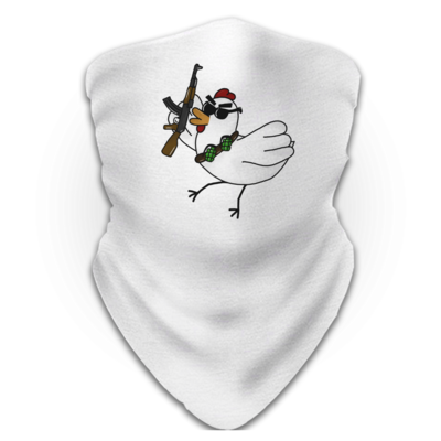 Motiv: Schlauchtuch - Terrorhuhn - bestimme auf Wunsch Details wie Produkt, Grösse, Farbe und Position selbst ! Motiv: Schlauchtuch - Terrorhuhn