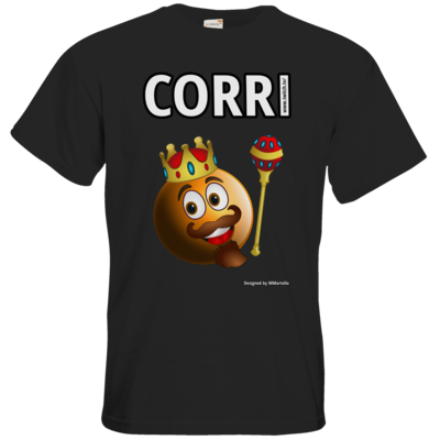 Motiv: T-Shirt Premium FAIR WEAR - Corri_KING - bestimme auf Wunsch Details wie Produkt, Grösse, Farbe und Position selbst ! Motiv: T-Shirt Premium FAIR WEAR - Corri_KING
