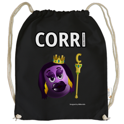 Motiv: Cotton Gymsac - Corri_QWEEN - bestimme auf Wunsch Details wie Produkt, Grösse, Farbe und Position selbst ! Motiv: Cotton Gymsac - Corri_QWEEN