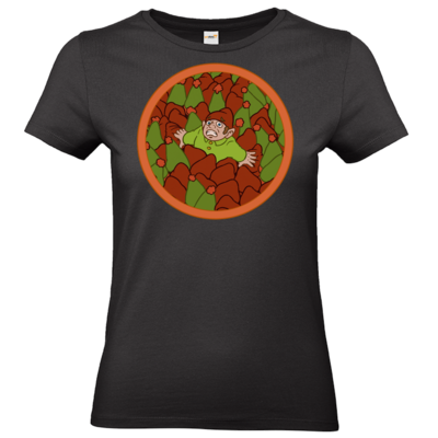 Motiv: T-Shirt Damen Premium FAIR WEAR - Wichtelwald - bestimme auf Wunsch Details wie Produkt, Grösse, Farbe und Position selbst ! Motiv: T-Shirt Damen Premium FAIR WEAR - Wichtelwald